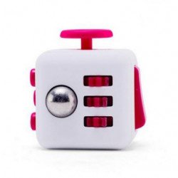 Fidget Cube Relieves Stress and Anxiety for Child, Adult (Hot Pink)